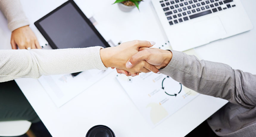 Business support image